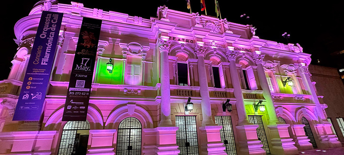 En homenaje a las madres, se iluminan de rosa siete lugares  emblem&aacute;ticos de Cali
