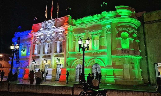 En el cumplea&ntilde;os 488 de Cali, la Uaesp ilumina 12 hitos con los colores de nuestra bandera