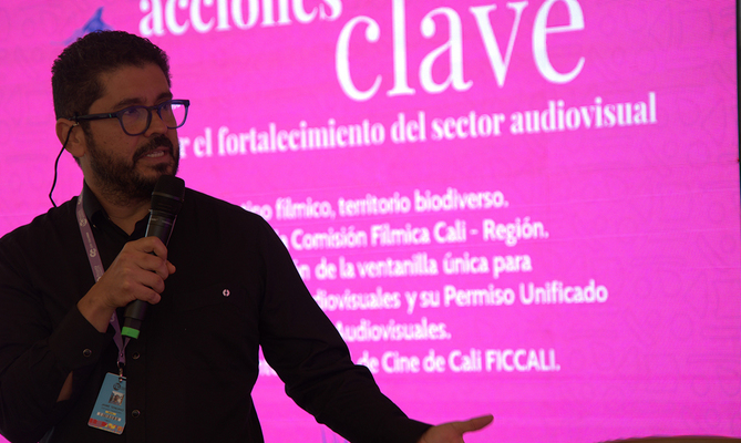 As&iacute; se llev&oacute; a cabo el FORUM Cali Vibra Audiovisual, en el BAM 2024.