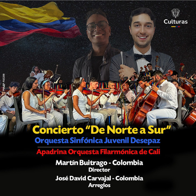 Concierto "De Norte a Sur" Orquesta Juvenil de la Escuela M&uacute;sica Desepaz