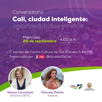 Conversatorio: Cali ciudad inteligente, oportunidades y retos.