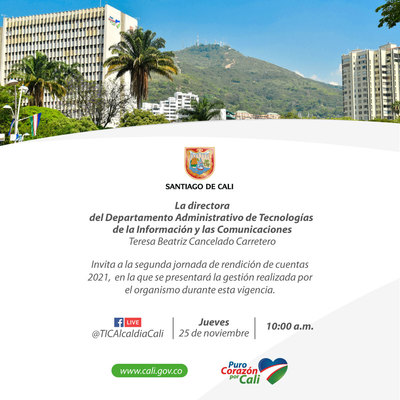 Segunda Jornada de Rendici&oacute;n de Cuentas DATIC 2021