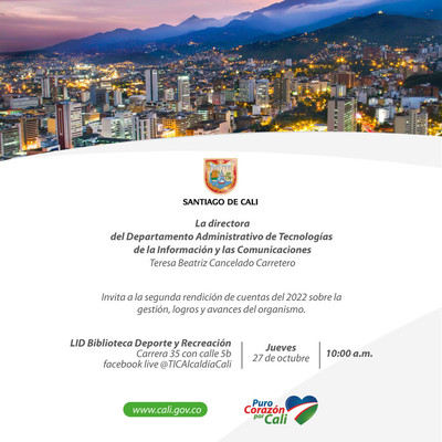 Segunda Rendici&oacute;n de Cuentas 2022