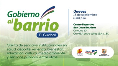 Jornada Gobierno al Barrio El Guabal