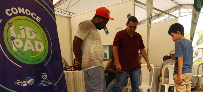 La rob&oacute;tica fue centro de atenci&oacute;n durante feria de servicios en la comuna 20