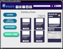 Prototipo Gesti&oacute;n del Conocimiento - M&oacute;dulo Eventos y foros