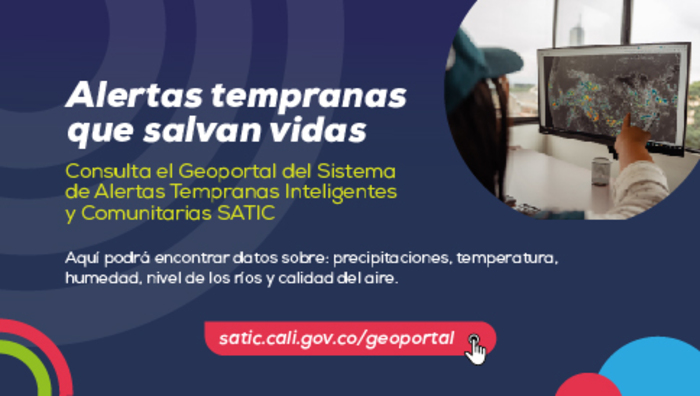 SATIC, alertas tempranas que salvan vidas