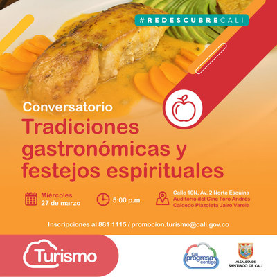 Conversatorio Tradiciones Gastron&oacute;micas y festejos espirituales 