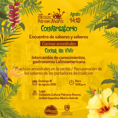 Conversatorio Encuentro de Sabores y Saberes - Cocinas Ancestrales 