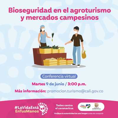 Bioseguridad en el agroturismo y mercados campesinos