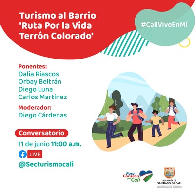 Turismo al barrio "Ruta por la vida Terr&oacute;n Colorado"