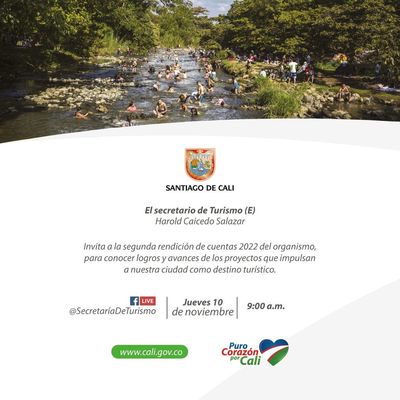 Segunda rendici&oacute;n de cuentas Secretar&iacute;a de Turismo 2022