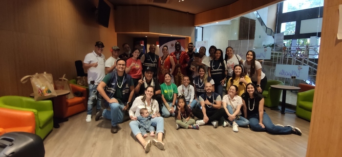 Delegaci&oacute;n de Haw&aacute;i fue recibida en Cali con show de salsa
