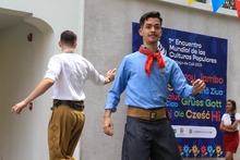 Brasil llen&oacute; de alegr&iacute;a la Casa Tur&iacute;stica Solar del R&iacute;o con bailes gauchos y samba