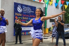 Brasil llen&oacute; de alegr&iacute;a la Casa Tur&iacute;stica Solar del R&iacute;o con bailes gauchos y samba
