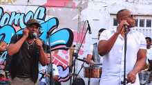 Jimmy Saa encendi&oacute; la fiesta en el barrio Obrero de Cali