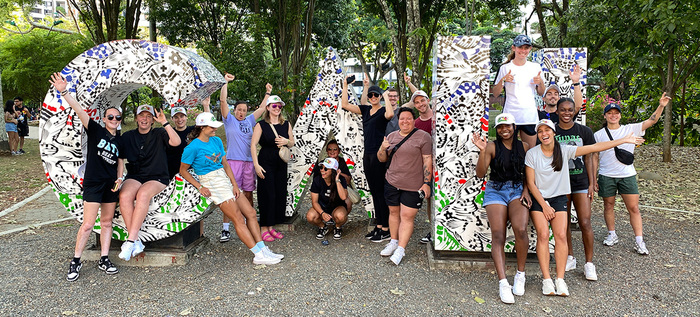 Jugadoras del New York Gotham ya est&aacute;n en Cali y destacaron los atractivos culturales y tur&iacute;sticos de la ciudad