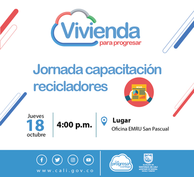 Jornada capacitaci&oacute;n recicladores