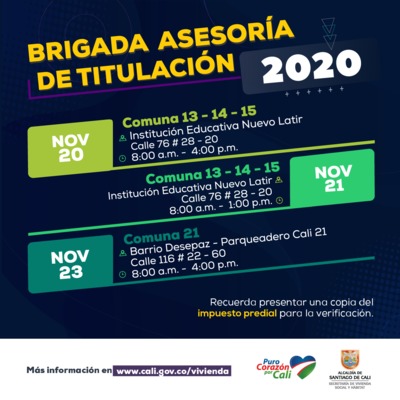 Brigada Asesor&iacute;a de Titulaci&oacute;n 