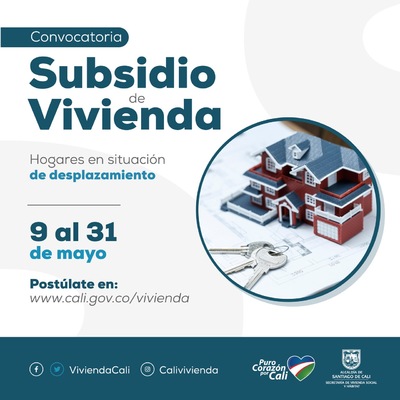 Subsidio de vivienda para hogares en situaci&oacute;n de desplazamiento 