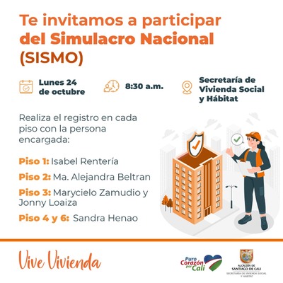Simulacro Nacional (SISMO)