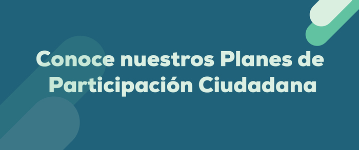 Planes de acci&oacute;n Participaci&oacute;n Ciudadana 