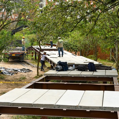 4000 placas de concreto ser&aacute;n instaladas en el Proyecto Integral Cristo Rey