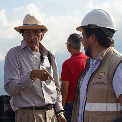 L&iacute;deres de corregimientos de Cali recorrieron el Proyecto Integral Cristo Rey