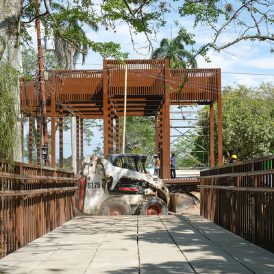 Obras complementar&iacute;as perfeccionan el proyecto integral Cristo Rey