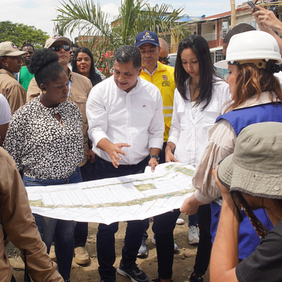 Vicepresidenta Francia M&aacute;rquez visit&oacute; la obra del Proyecto Bulevar de Oriente