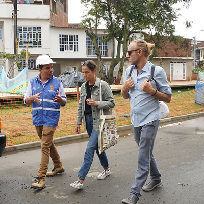 Delegaci&oacute;n de representantes del Ministerio de Francia visitaron el Bulevar de Oriente