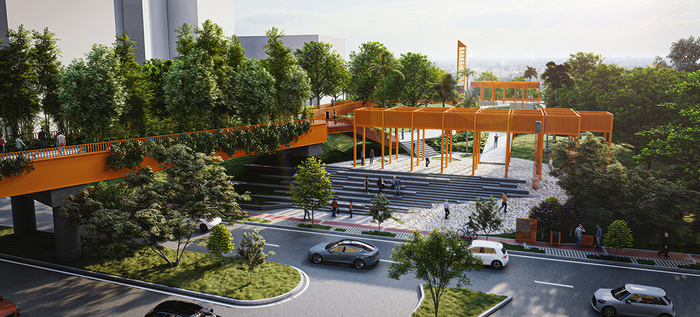 Puente vivo del Proyecto Integral Cristo Rey: una soluci&oacute;n a la movilidad peatonal del sector