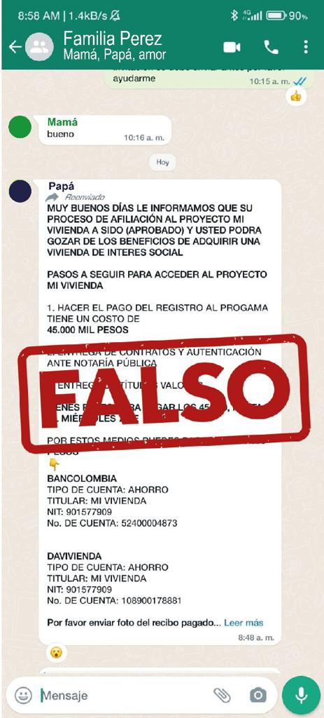 ¡Ojo¡ que no lo estafen… La postulación a subsidios de vivienda es gratuita