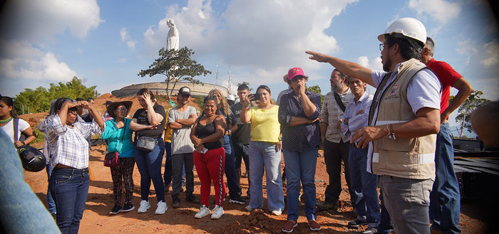L&iacute;deres de corregimientos de Cali recorrieron el Proyecto Integral Cristo Rey