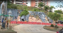 Con la estabilizaci&oacute;n del talud avanza cimentaci&oacute;n del &lsquo;puente verde&rsquo; sobre la avenida de Los Cerros 